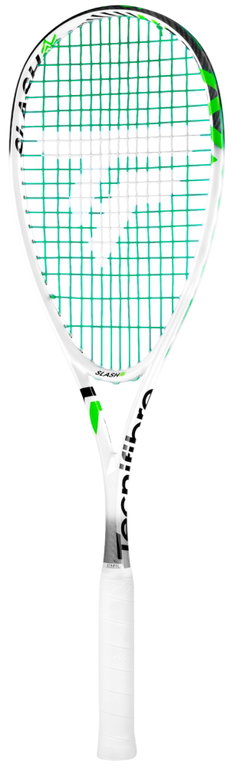 Tecnifibre Squashschläger Slash 130 Power 130g/ausgewogen 2025 weiss - besaitet -